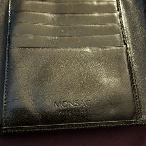 Monsac Black Wallet